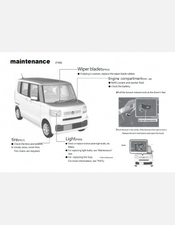 honda n-box 2025  owners manual in english